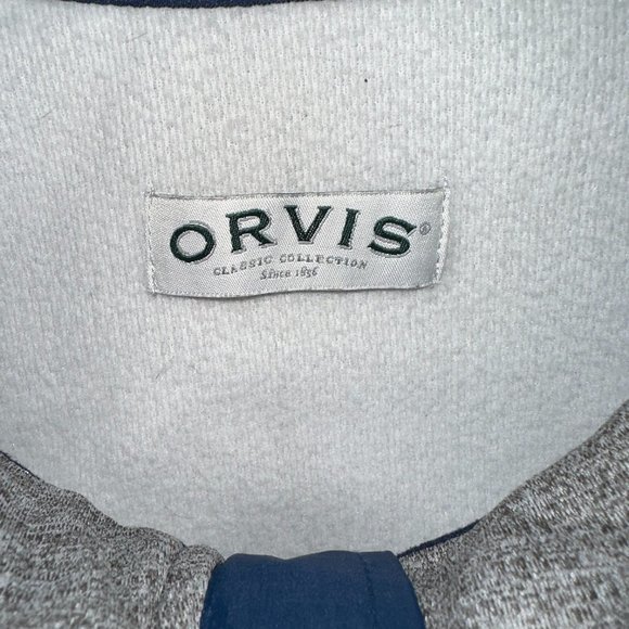 Men's Orvis Bonded Mesh Fleece Full Zip Jacket XL Excellent Condition - Picture 6 of 6